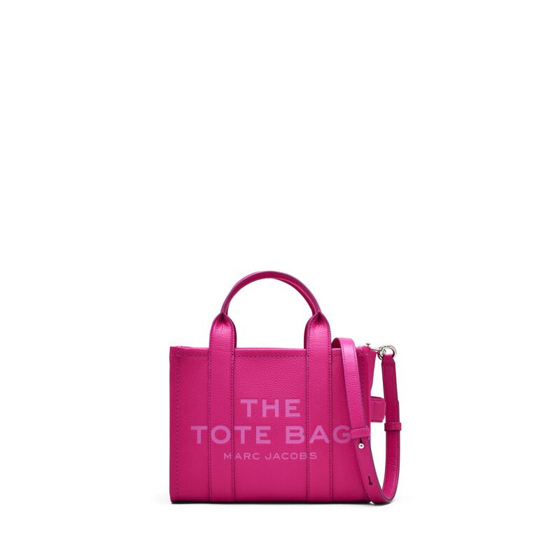 MARC JACOBS The Leather Small Tote Bag image number 12
